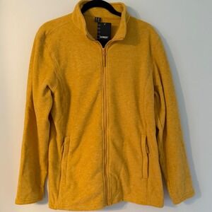 Tacvasen Yellow Fleece Full-Zip Jacket – Size XL – Outdoor‎ Performance Layer